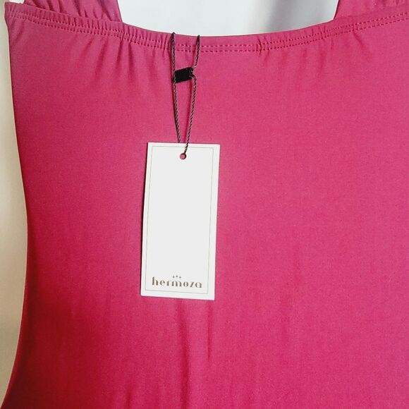 NEW Hermoza Red Marisa One-Piece Swimsuit SIZE 8. $128 Retail - Picture 6 of 10